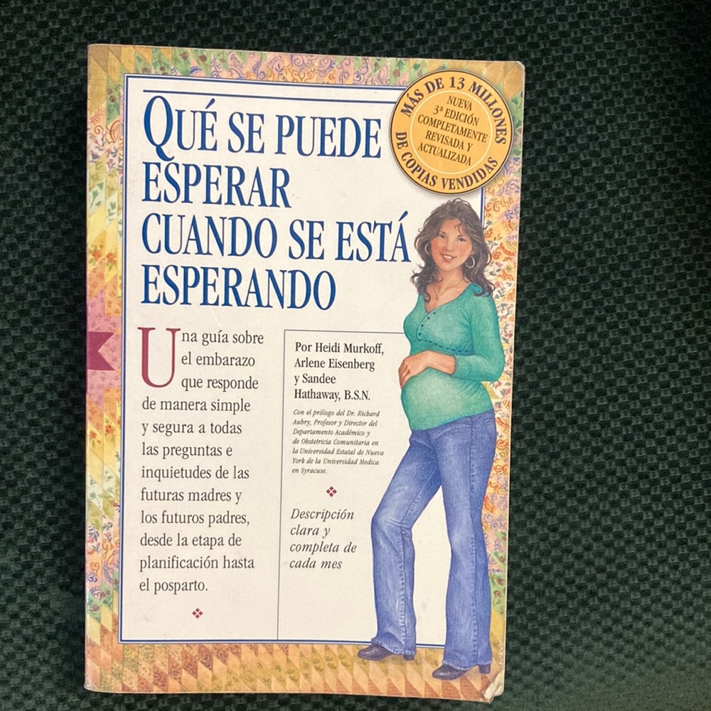 Spanish pregnancy book